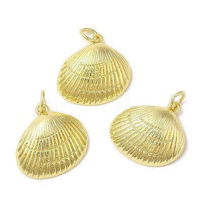 Rack Plating Brass Pendants LS-KK-C030-19G-1