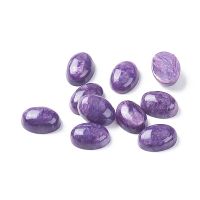 Natural Charoite Cabochons X-G-E557-05D-1