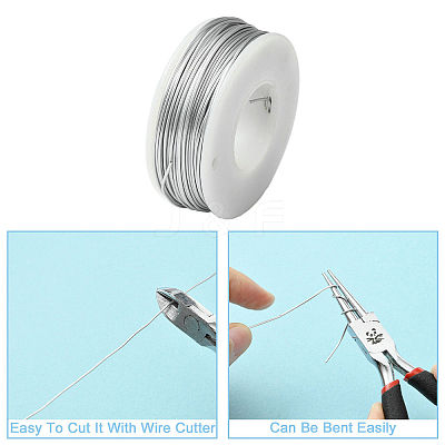 Matte Round Aluminum Wire AW-G001-M-0.8mm-01-1