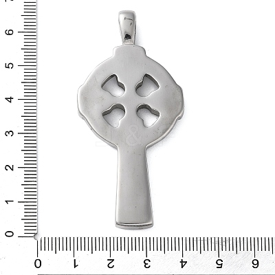 304 Stainless Steel Enamel Pendants STAS-G346-45P-1