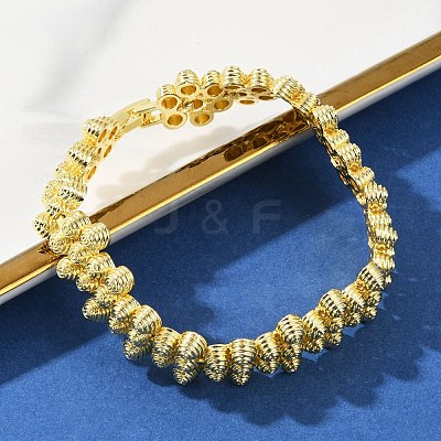 Brass Bracelets for Women BJEW-M104-02G-1