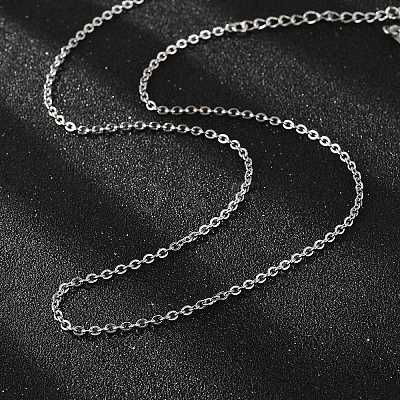 Non-Tarnish 304 Stainless Steel Necklaces NJEW-E080-13P-01-1