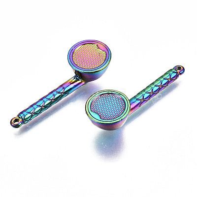 Rainbow Color Alloy Pendants PALLOY-S180-044-RS-1