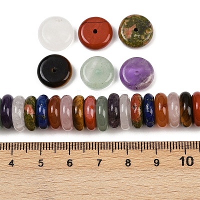 Natural Mixed Stone Beads Strands G-G275-B01-01-1