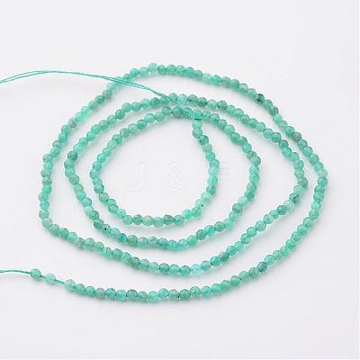 Natural Amazonite Beads Strands G-K127-02F-2mm-1