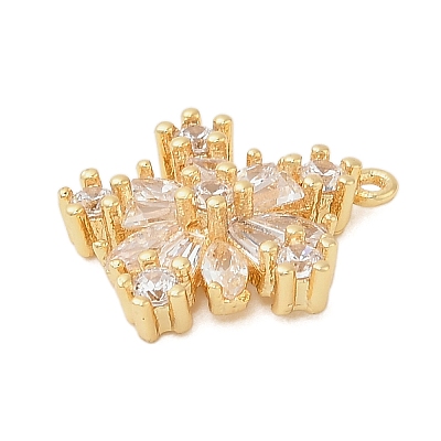 Brass Micro Pave Cubic Zirconia Pendatns LS-KK-I380-03G-1