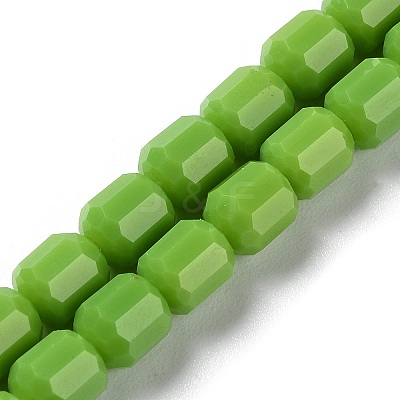 Opaque Glass Beads Strands GLAA-G112-03H-1