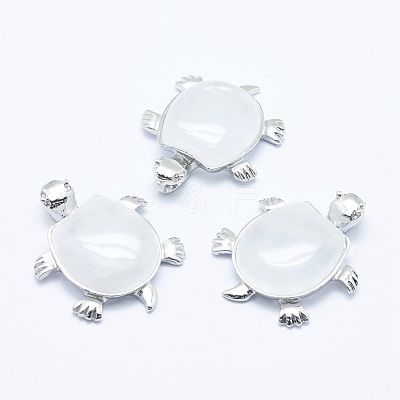Natural Quartz Crystal Pendants G-G759-B19-1