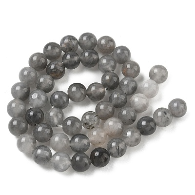 Natural Cloudy Quartz Beads Strands G-D840-69-8mm-1