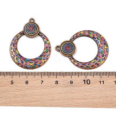 Tibetan Style Alloy Pendants AL-CBA606A-02-1