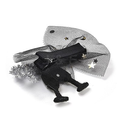 New Year's party Iron Hair Clip LS-OHAR-R102-01K-1