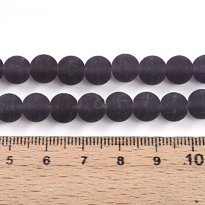 Transparent Glass Beads Strands LS-GLAA-T032-T8mm-MD03-1