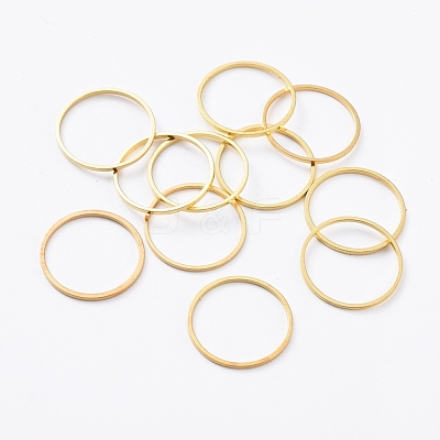 Brass Linking Rings X-EC18718MM-G-1
