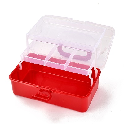 Rectangle Portable PP Plastic Storage Box CON-D007-01D-1