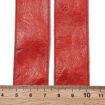 Imitation Leather Polyester Ribbon X1-DIY-R050-02C-1