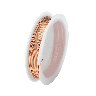 Round Copper Jewelry Wire CWIR-S002-0.8mm-03-1