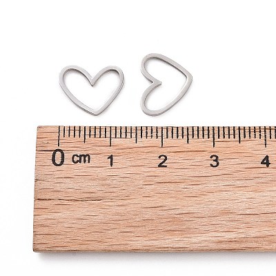Non-Tarnish 201 Stainless Steel Linking Rings X-STAS-R111-LA105-01-1