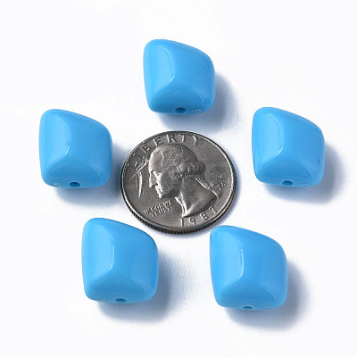 Opaque Acrylic Beads MACR-S373-15A-A09-1