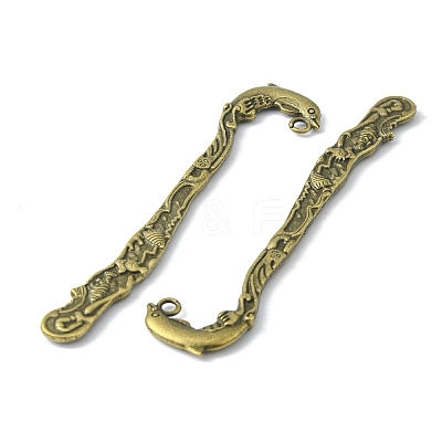 Zinc Alloy Bookmarks PALLOY-16-AB-FF-1