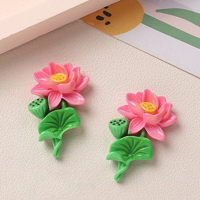 Opaque Resin Cabochons PW-WG2B15B-01-1