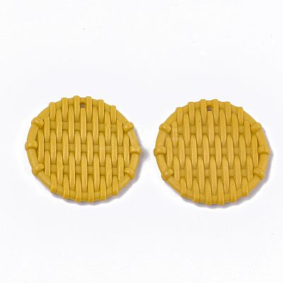Acrylic Pendants X-OACR-T010-04B-1
