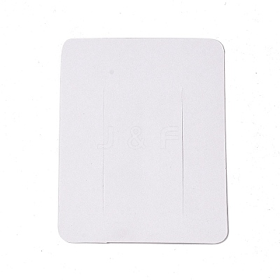 Rectangle Paper Hair Clip Display Cards CDIS-C004-03K-1