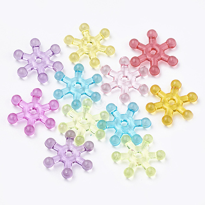 Transparent Acrylic Beads MACR-S296-40-1