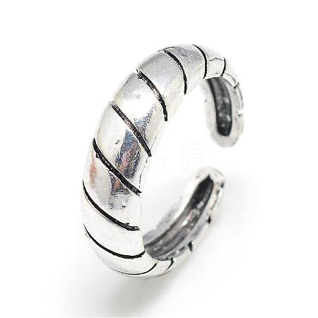 Adjustable Alloy Cuff Finger Rings RJEW-S038-068-1