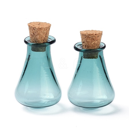 Glass Cork Bottles AJEW-O032-01G-1