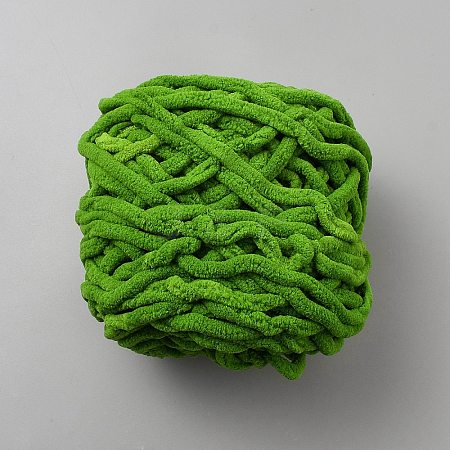 Super Bulky Chenille Polyester Yarn OCOR-WH20006-90C-1