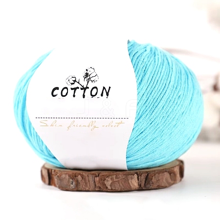 Manufacturer Wholesale Cotton Wool Yarn Medium Coarse Hand-Woven DIY Baby Yarn Milk Cotton Children Newborn Wool Yarn Ball PW-WGC6668-22-1