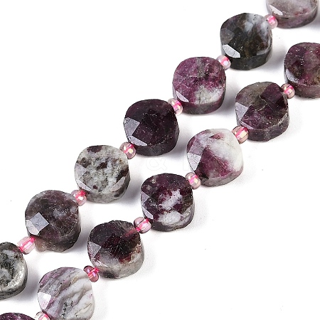 Natural Tourmaline Beads Strands G-G182-A01-01-1