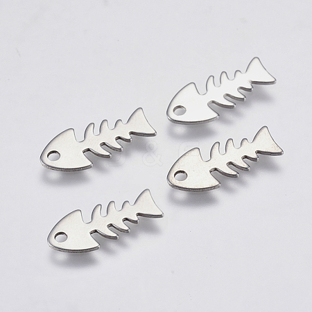 201 Stainless Steel Pendants STAS-P225-021P-1