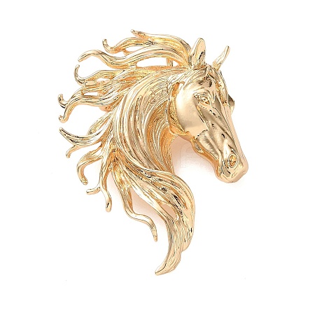 Horse Alloy Lapel Pins for Backpack Clothes AL-CBAC813-02G-1