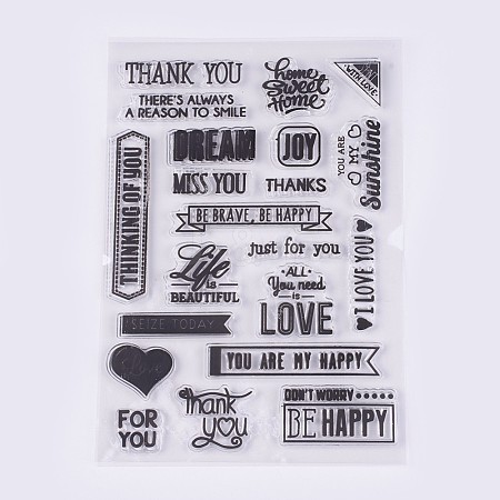 Silicone Stamps DIY-L010-Y13-1
