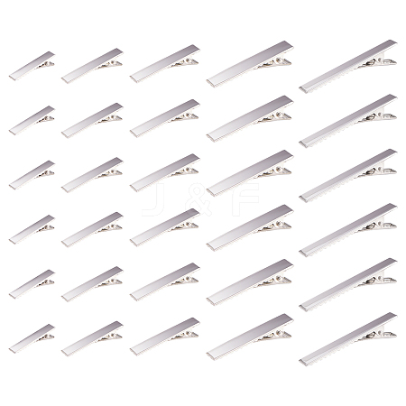 Iron Alligator Hair Clip Findings IFIN-PH0024-38P-1