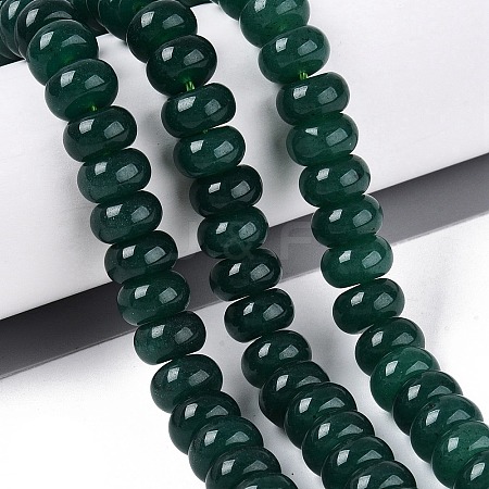 Natural White Jade Beads Strands G-Q613-01F-06-1