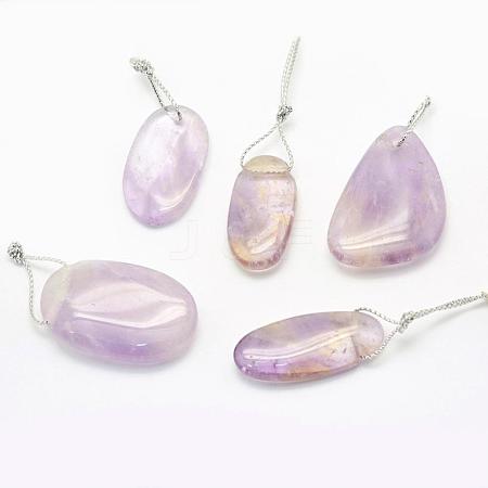 Natural Ametrine Pendants G-G694-A-09-1