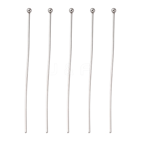 304 Stainless Steel Ball Head Pins STAS-K146-045-50x0.7mm-1