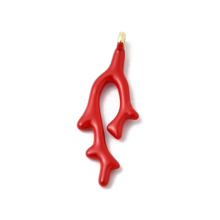 Alloy Enamel Pendants ENAM-L052-01G-02-1