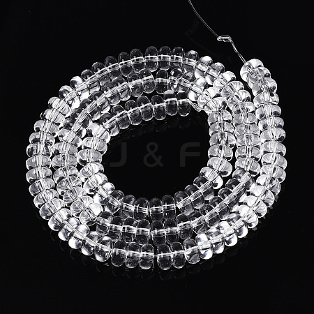 Transparent Glass Beads Strands GLAA-ZX008-6mm-19A-1