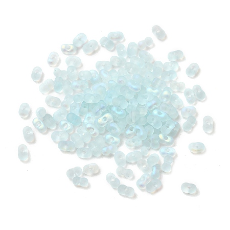Glass Frosted Seed Beads SEED-NH0002-01D-1