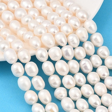 Natural Cultured Freshwater Pearl Beads Strands PEAR-F020-24C-1