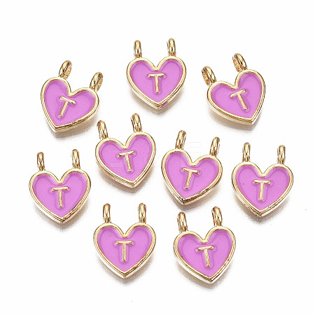 Alloy Enamel Charms LS-ENAM-T012-02T-RS-1
