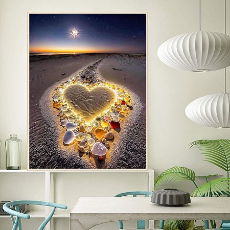 Fantasy Heart DIY Diamond Painting Kit PW-WGC480D-09-1