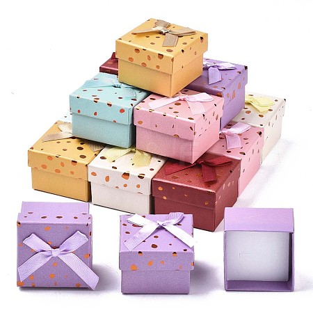 6Pcs Cardboard Ring Boxes CBOX-FS0001-04C-1