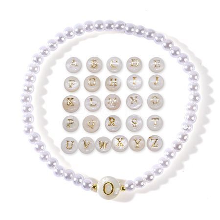 White Imitation Pearl Bracelet NN7430-13-1