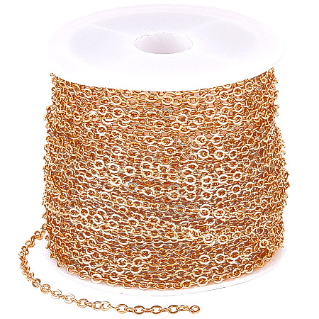 10M Brass Cable Chains CHC-SC0001-10LG-1