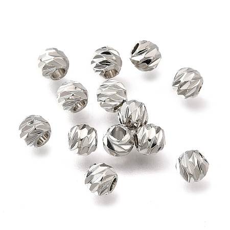Brass Beads KK-B147-02D-P-1