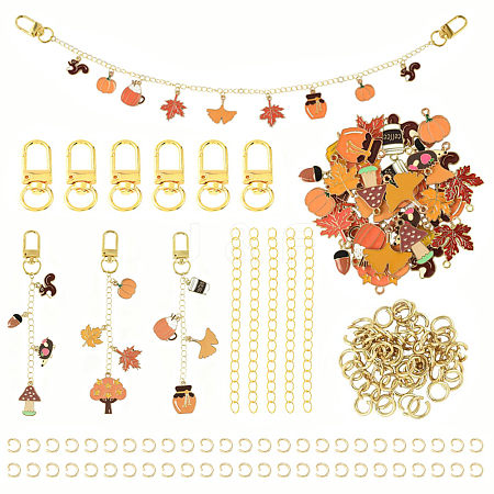 DIY Autumn Pendant Decorations Making Kit DIY-FS0010-33-1